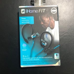 iHome Over-the-EarHeadphones Black/Blue